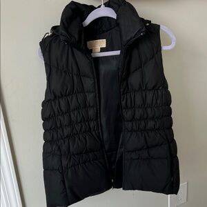 Michael Kors Black Puffer Vest